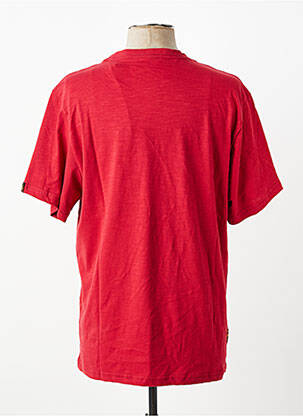 T-shirt stretch manches courtes rouge DAYTONA homme