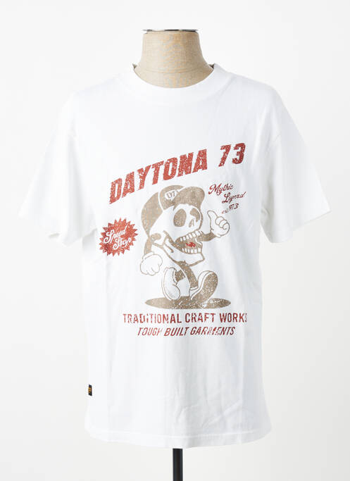T-shirt stretch manches courtes beige DAYTONA homme
