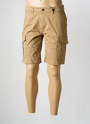 Bermuda tissage popeline taille normale beige DAYTONA homme