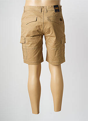 Bermuda tissage popeline taille normale beige DAYTONA homme