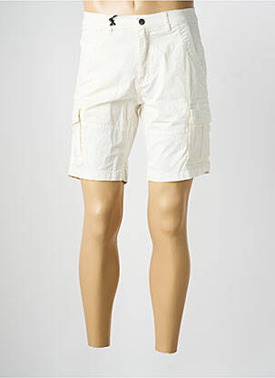 Bermuda tissage popeline taille normale blanc DAYTONA homme
