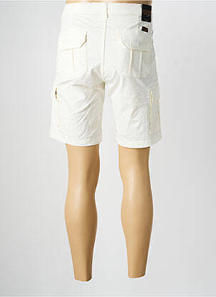 Bermuda tissage popeline taille normale blanc DAYTONA homme