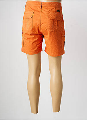 Bermuda tissage popeline taille normale orange DAYTONA homme