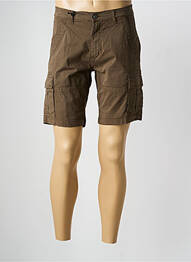 Bermuda tissage popeline taille normale vert DAYTONA homme