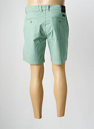Bermuda tissage popeline taille normale vert DAYTONA homme