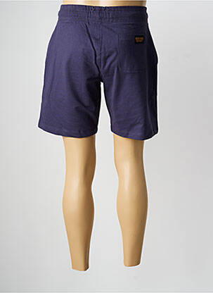 Short fermeture liens à nouer bleu DAYTONA homme