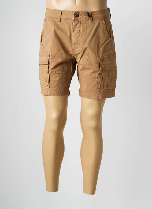 Bermuda coupe droite marron DAYTONA homme