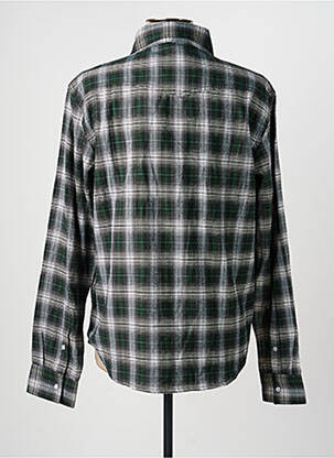 Chemise manches longues poches vert DAYTONA homme