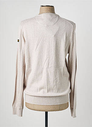 Pull stretch manches longues beige DAYTONA homme