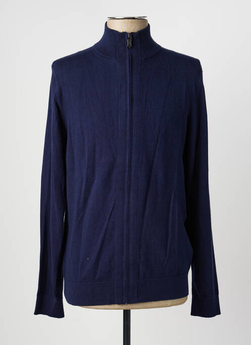 Veste casual poignets poignets élastiqués bleu DAYTONA homme