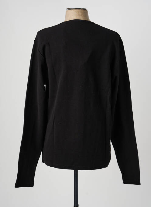 T-shirt stretch manches longues noir DAYTONA homme