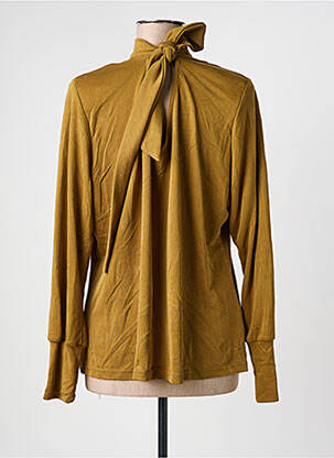 Top stretch manches longues vert TRAMONTANA femme