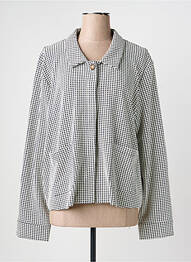 Veste casual coupe droite beige ICHI femme