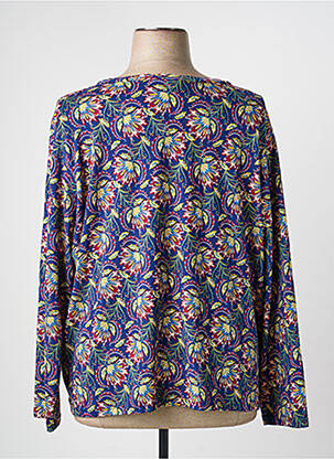 Pull coupe cintrée manches longues bleu LA FIANCÉE femme