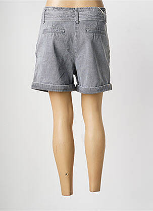 Short tissage denim taille haute gris ARTLOVE femme
