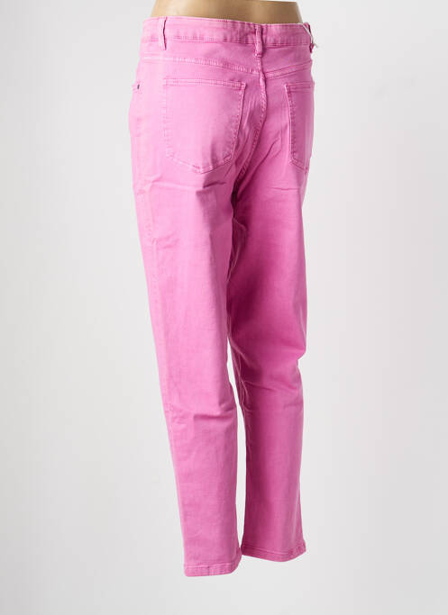 Jeans coupe slim stretch taille normale rose CIAO DONNA femme