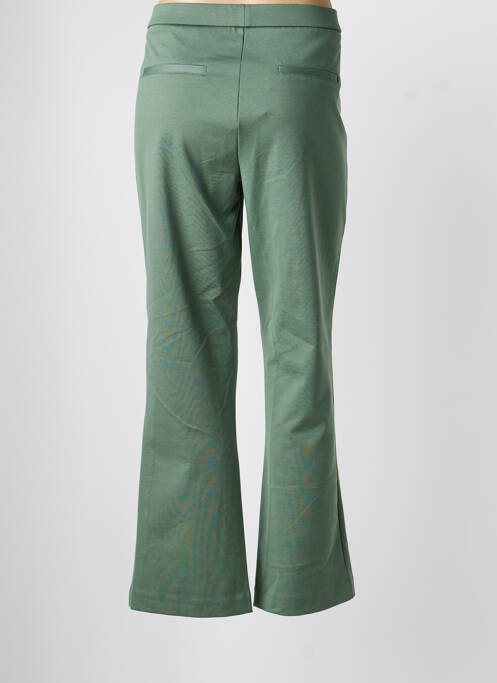 Pantalon droit stretch taille normale vert FRANSA femme