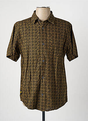 Chemise manches courtes poches vert DAYTONA homme
