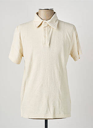 Polo coupe cintrée manches courtes gris DAYTONA homme