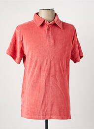 Polo coupe cintrée manches courtes rouge DAYTONA homme