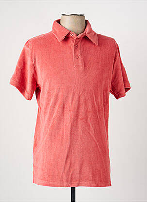 Polo coupe cintrée manches courtes rouge DAYTONA homme