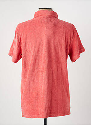 Polo coupe cintrée manches courtes rouge DAYTONA homme