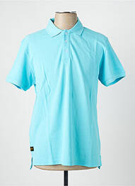 Polo stretch sans manche bleu DAYTONA homme