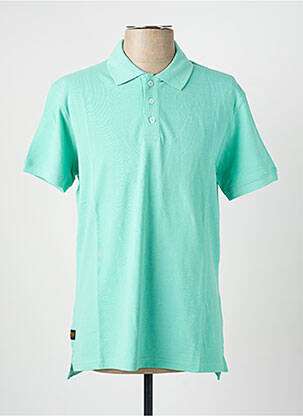 Polo stretch sans manche vert clair DAYTONA homme