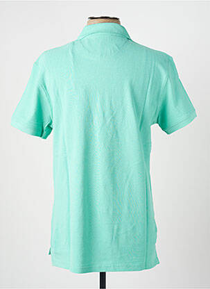 Polo coupe droite sans manche vert clair DAYTONA homme