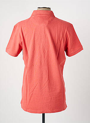 Polo coupe droite manches courtes rose DAYTONA homme