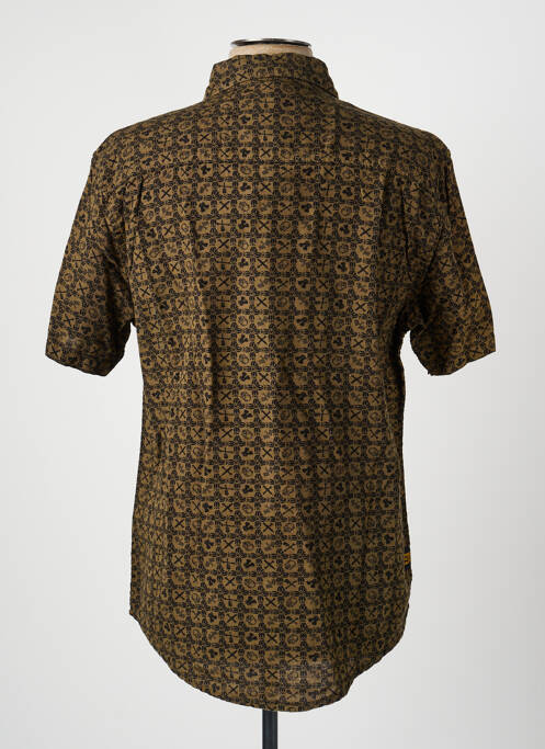 Chemise manches courtes poches vert DAYTONA homme