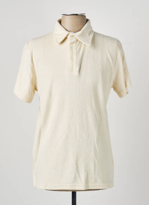 Polo coupe cintrée manches courtes gris DAYTONA homme