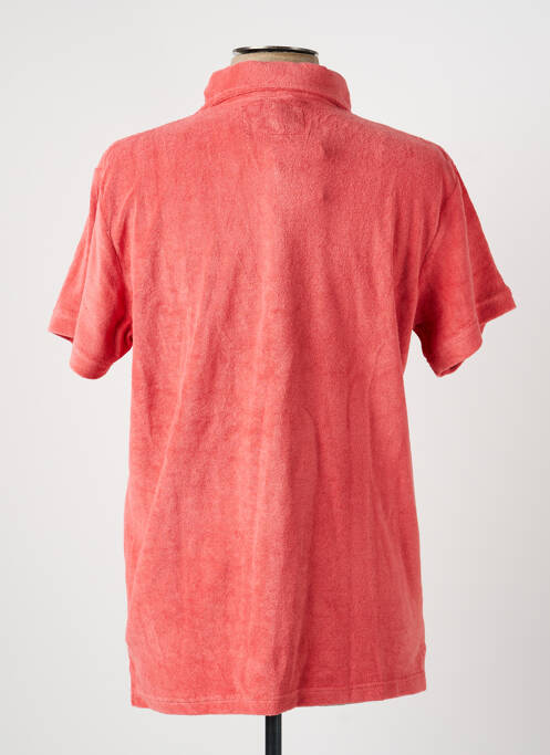 Polo coupe cintrée manches courtes rouge DAYTONA homme