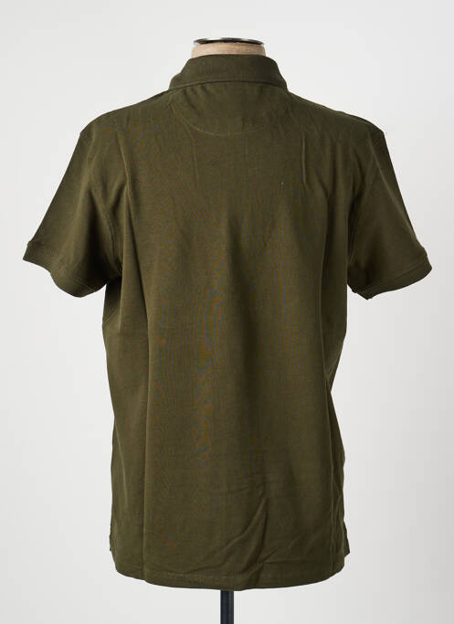 Polo stretch sans manche vert DAYTONA homme