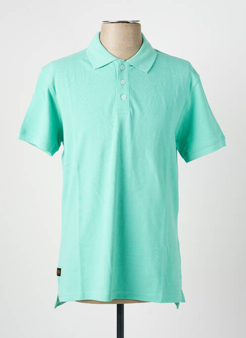 Polo stretch sans manche vert clair DAYTONA homme