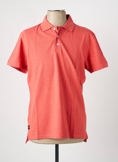 Polo stretch manches courtes rose DAYTONA homme