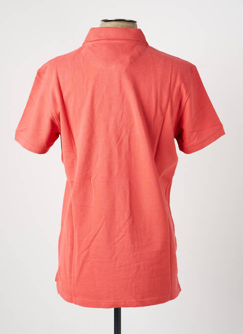 Polo stretch manches courtes rose DAYTONA homme