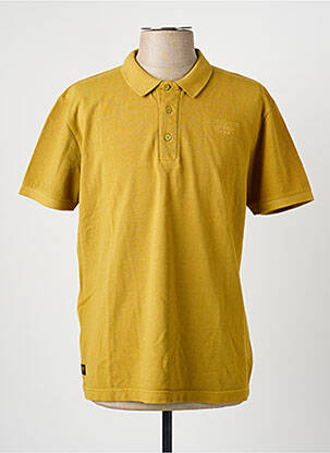 Polo stretch manches courtes jaune DAYTONA homme