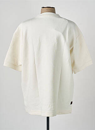 T-shirt stretch manches courtes blanc DAYTONA homme