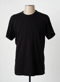 T-shirt coupe droite manches courtes noir DAYTONA homme
