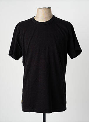 T-shirt coupe droite manches courtes noir DAYTONA homme