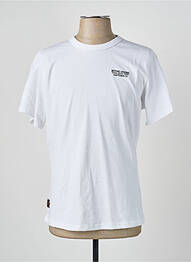 T-shirt stretch manches courtes blanc DAYTONA homme