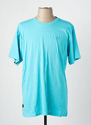 T-shirt stretch manches courtes bleu DAYTONA homme