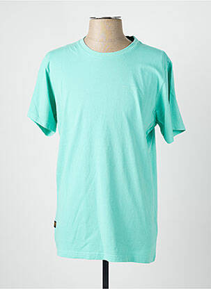 T-shirt stretch manches courtes bleu clair DAYTONA homme