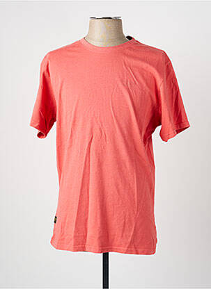 T-shirt stretch manches courtes rose DAYTONA homme