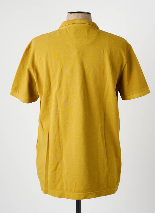 Polo stretch manches courtes jaune DAYTONA homme