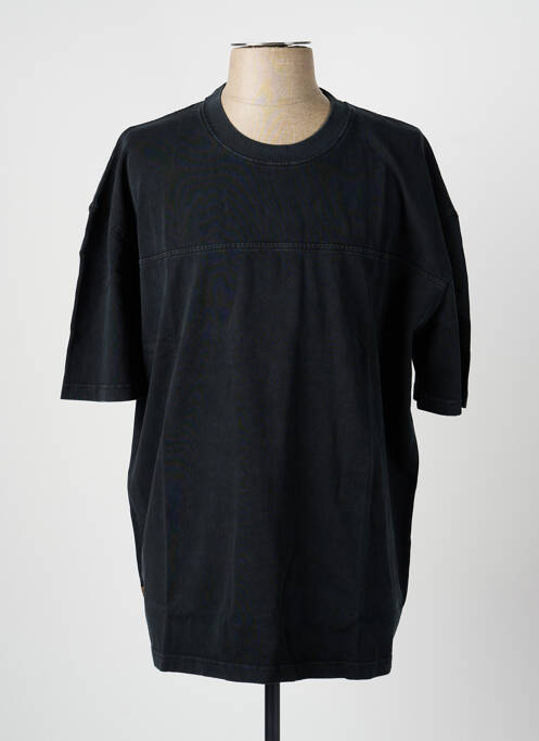 T-shirt stretch manches courtes noir DAYTONA homme
