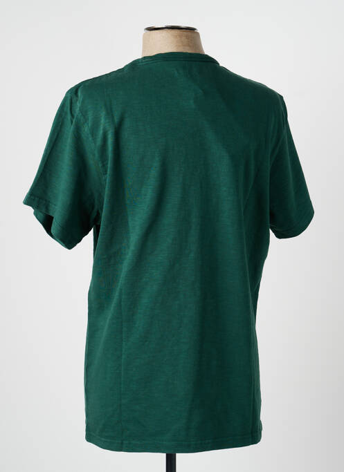 T-shirt coupe droite manches courtes vert fonce DAYTONA homme