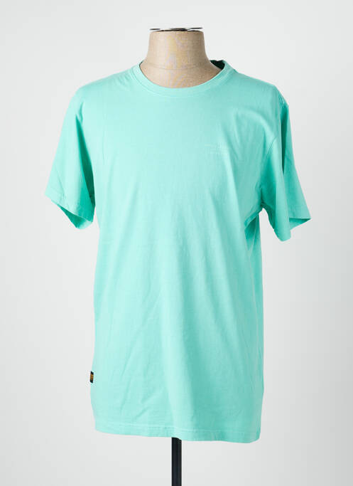 T-shirt stretch manches courtes bleu clair DAYTONA homme