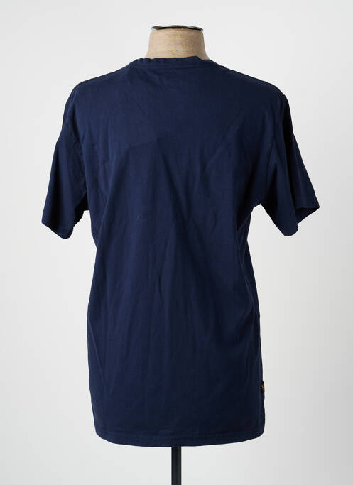 T-shirt stretch manches courtes bleu fonce DAYTONA homme
